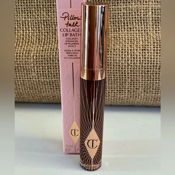 Charlotte Tilbury Pillow Talk Collagen Lip Bath -Pillow Talk Deep - Picture 2 of 11